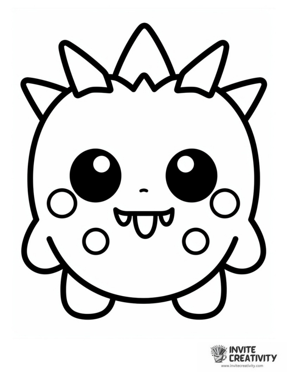 Monster Coloring Pages