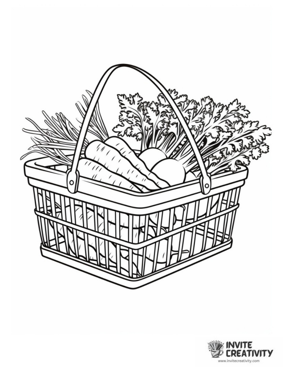 Basket of Carrots
