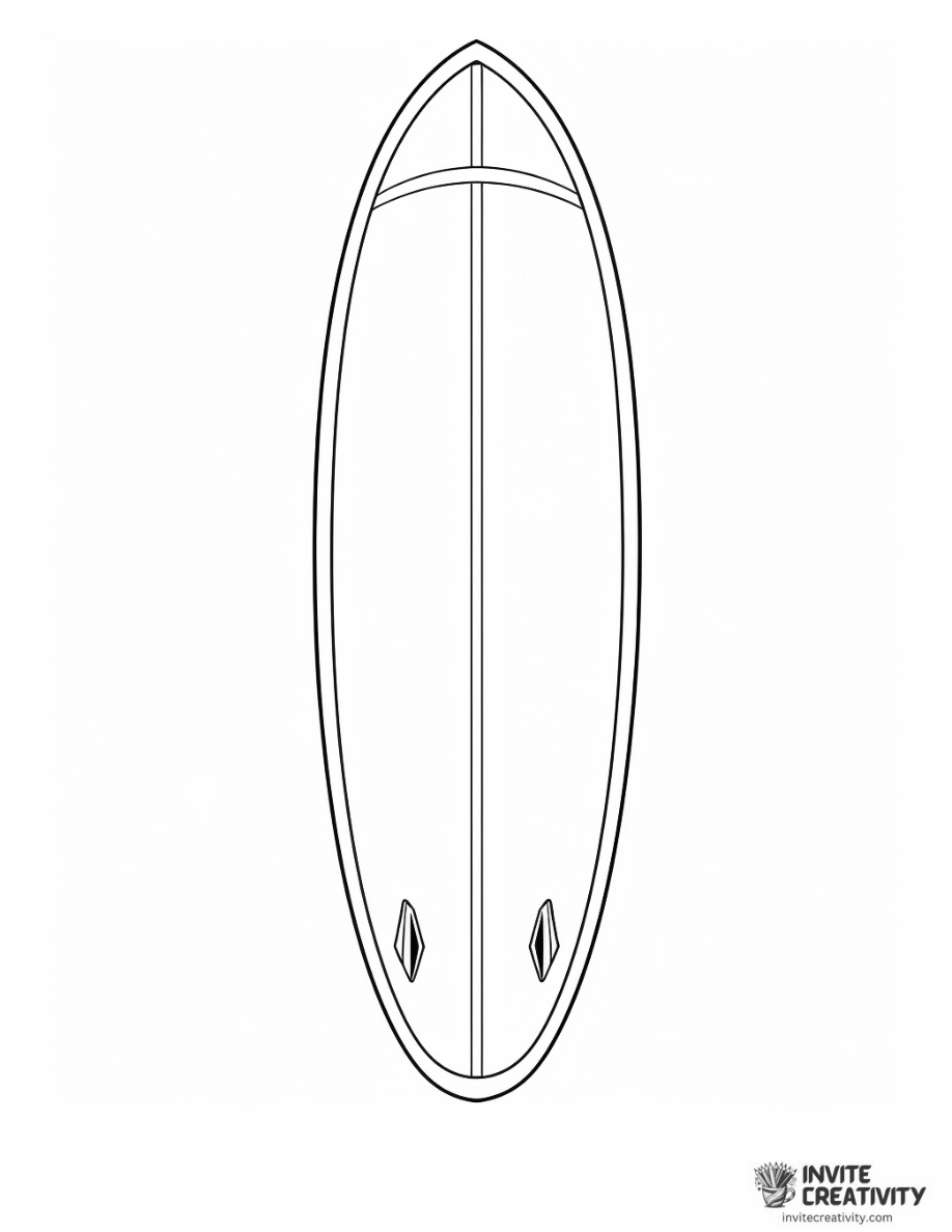 Blank Surfboard