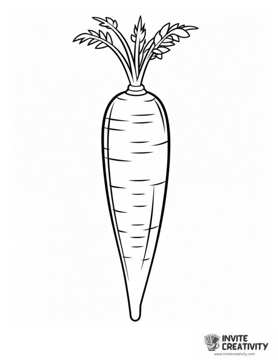 Vegetable Coloring Pages