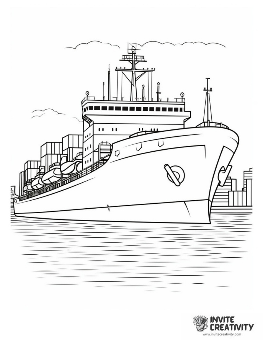 Cartoon Ship