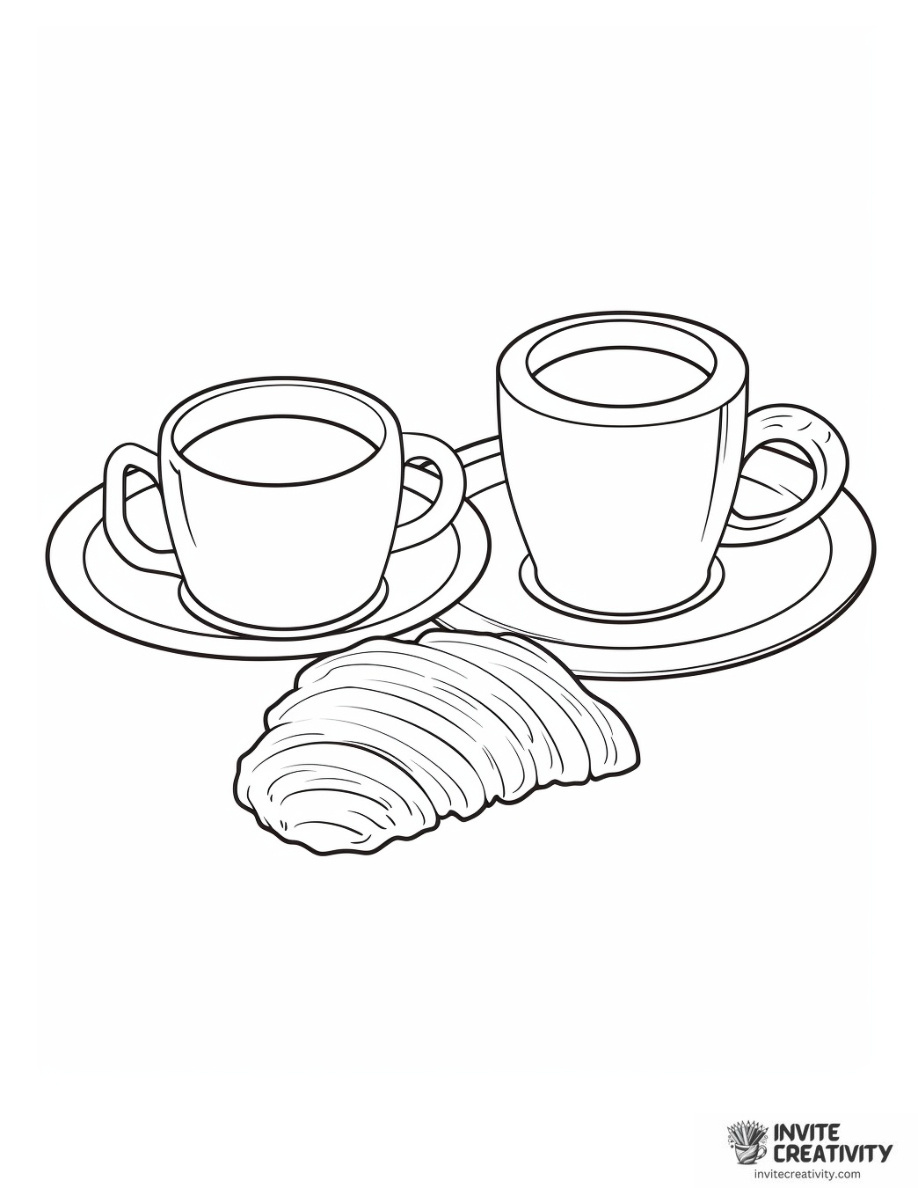 Coffee and Croissant