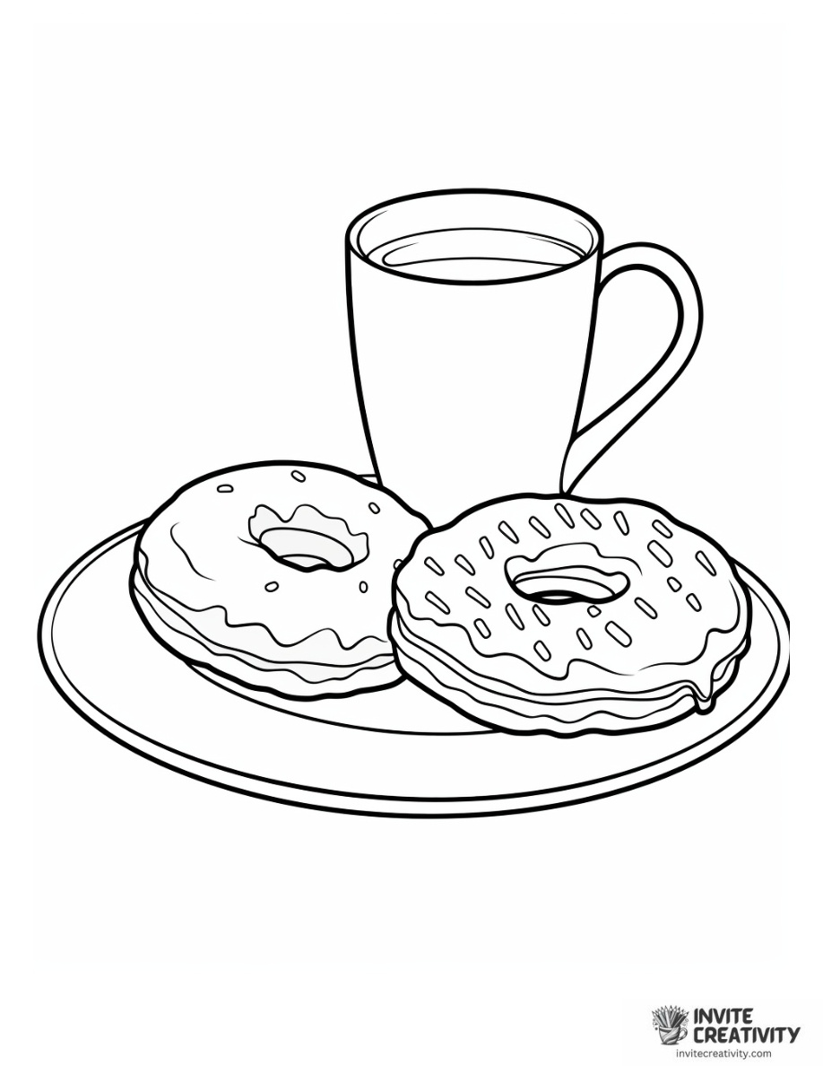 Coffee and Donut