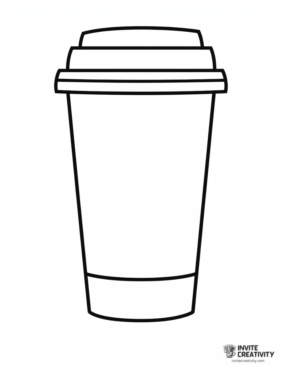 Coffee Coloring Pages
