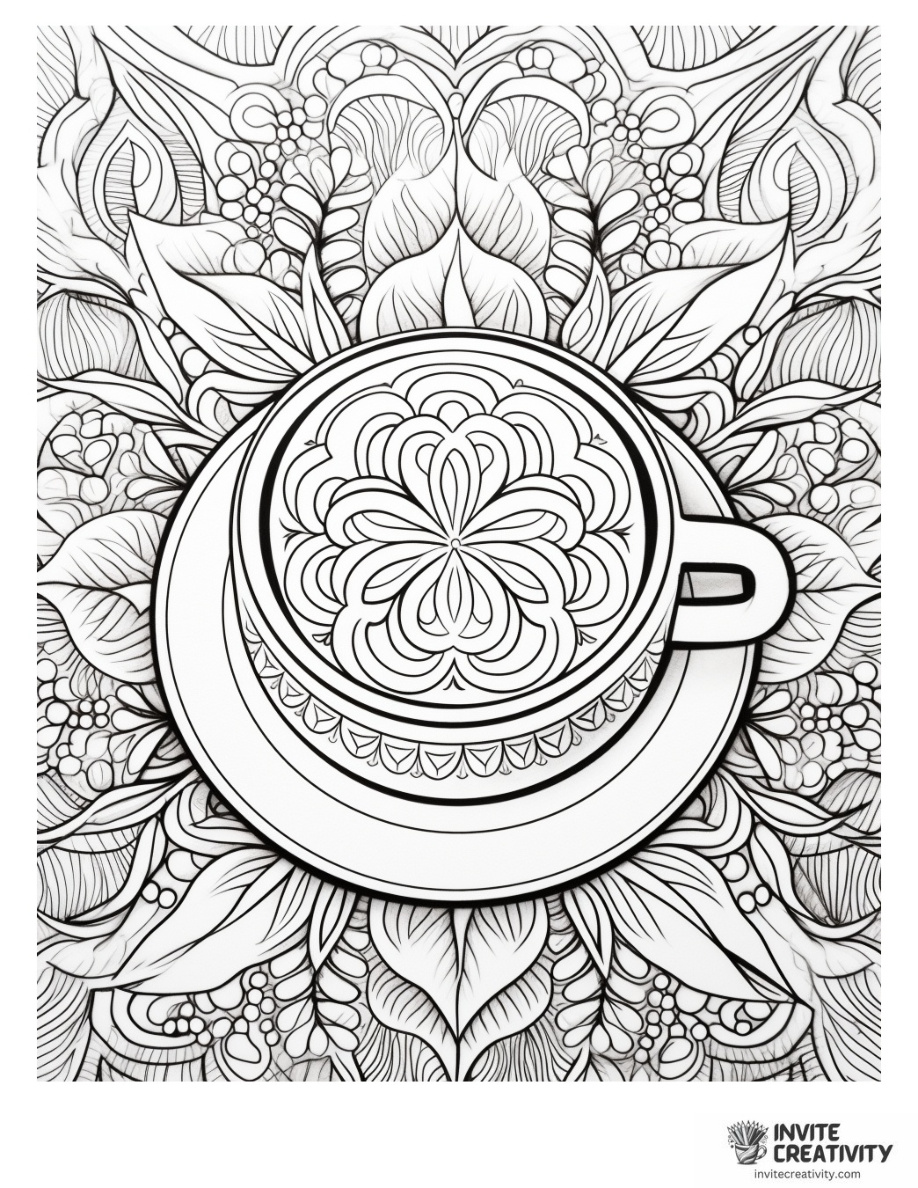 Coffee Mandala