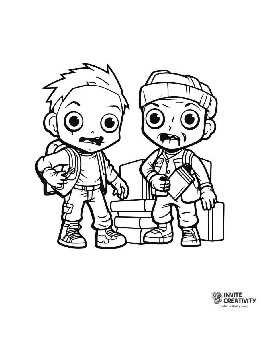 Cute Zombie Kids