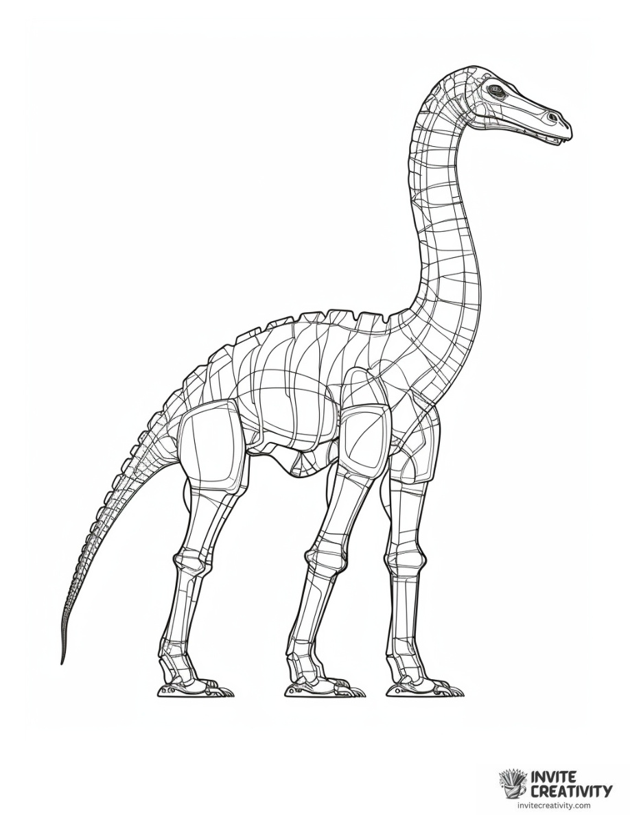 Detailed Brachiosaurus Anatomy
