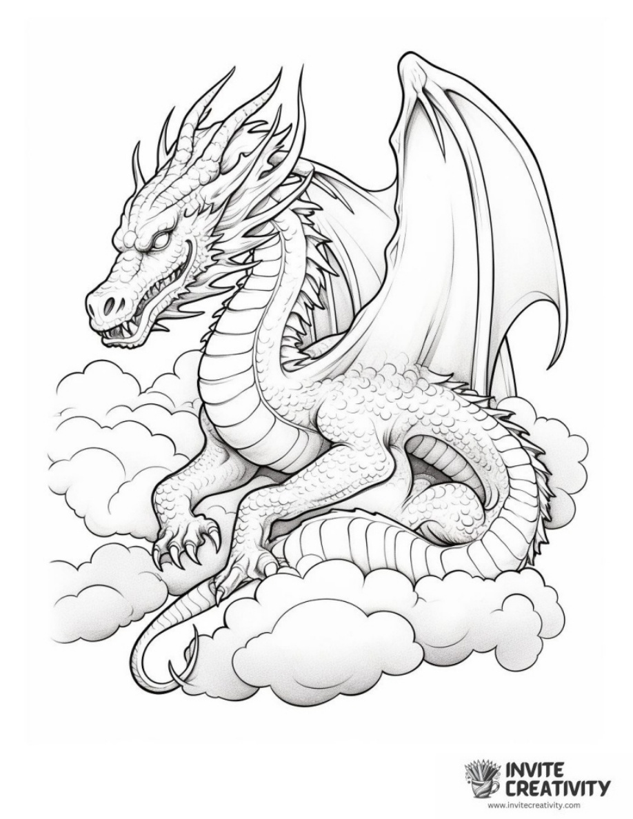 Dragon Coloring Pages