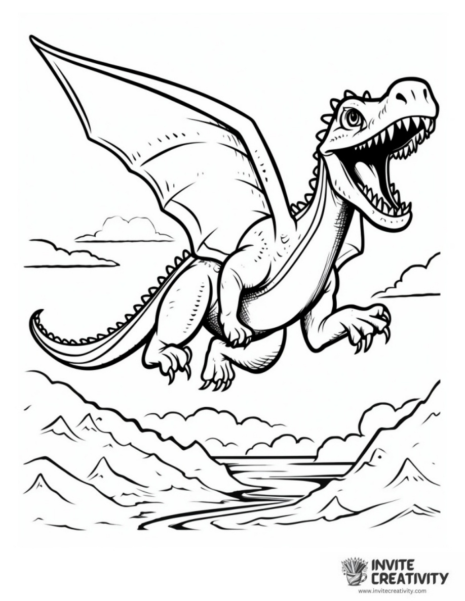 Flying Dinosaur