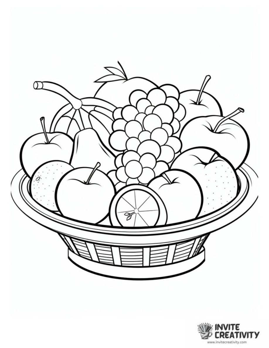 Fruit Coloring Pages