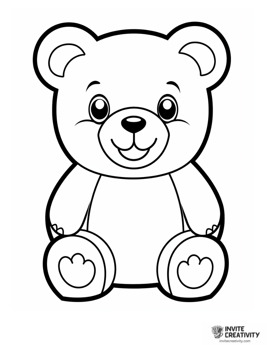 Gummy Bear Coloring Pages