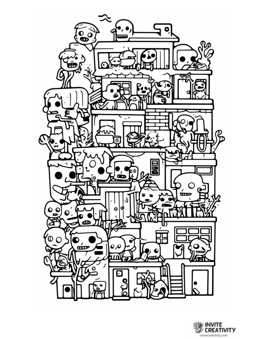 Haunted Mansion with Zombies