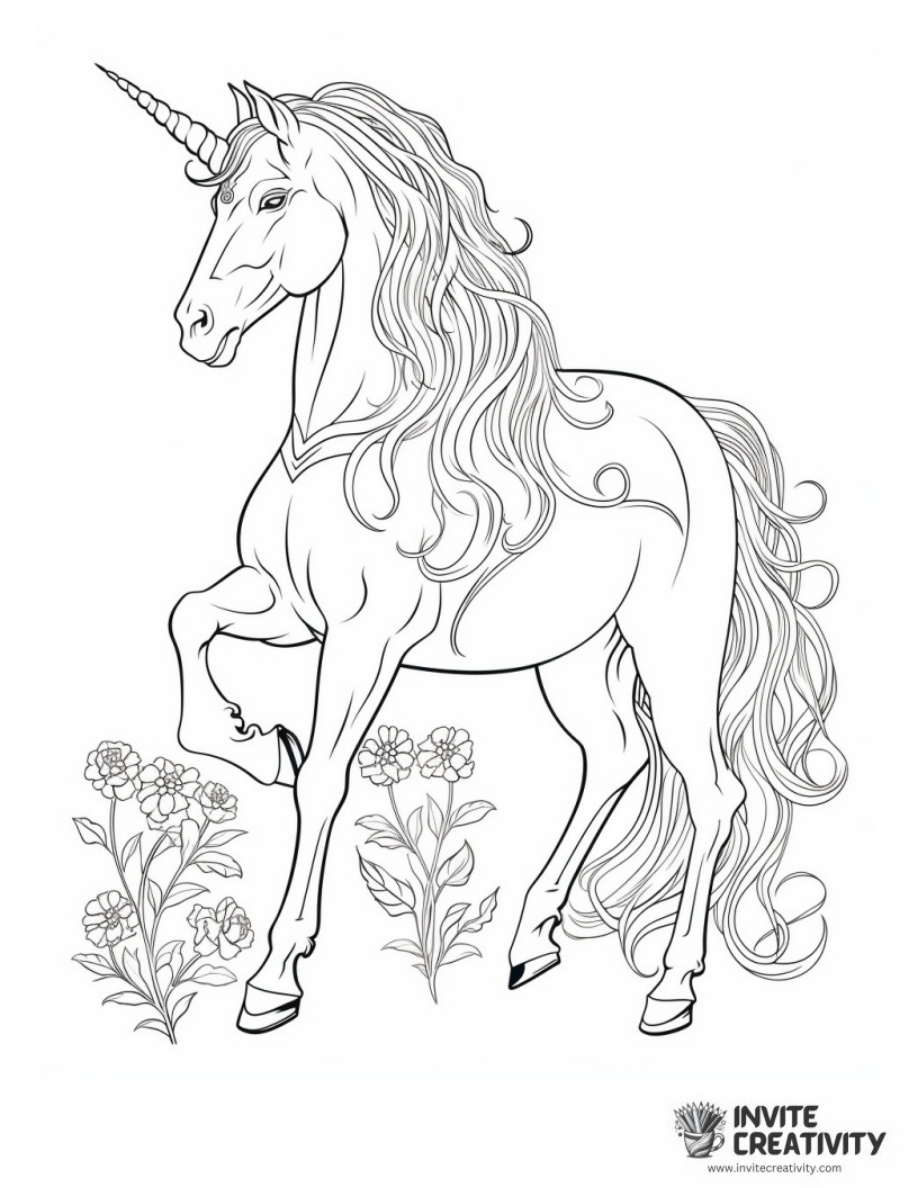 Majestic Realistic Unicorn