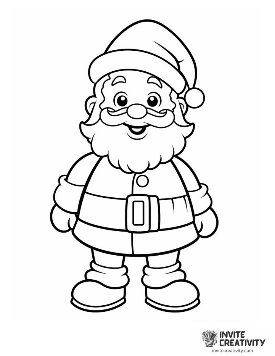 Santa Claus Coloring Pages