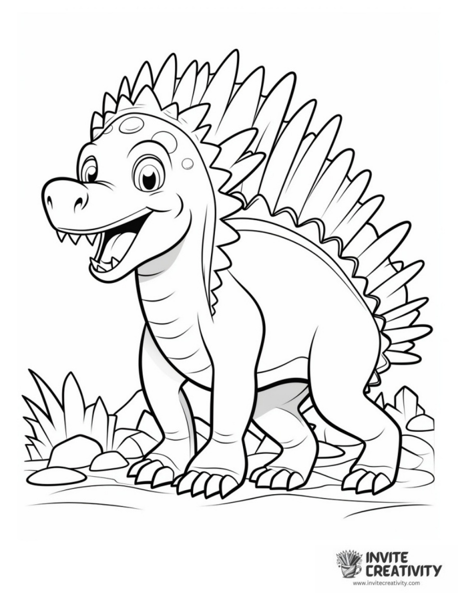Stegosaurus Cartoon
