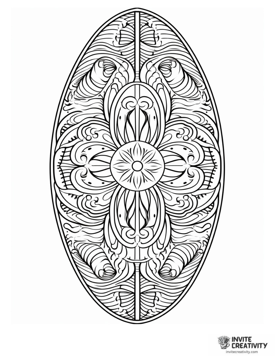 Surfboard Mandala