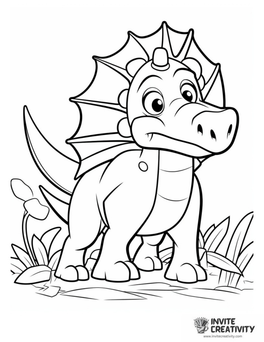 Triceratops Disney Style