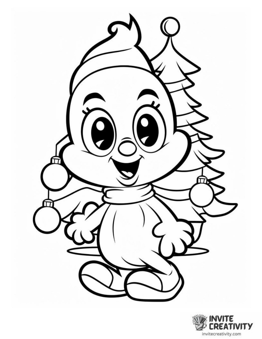 Tweety Bird of Christmas