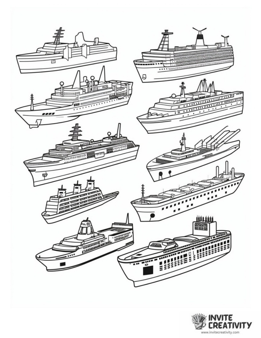Types of Ships