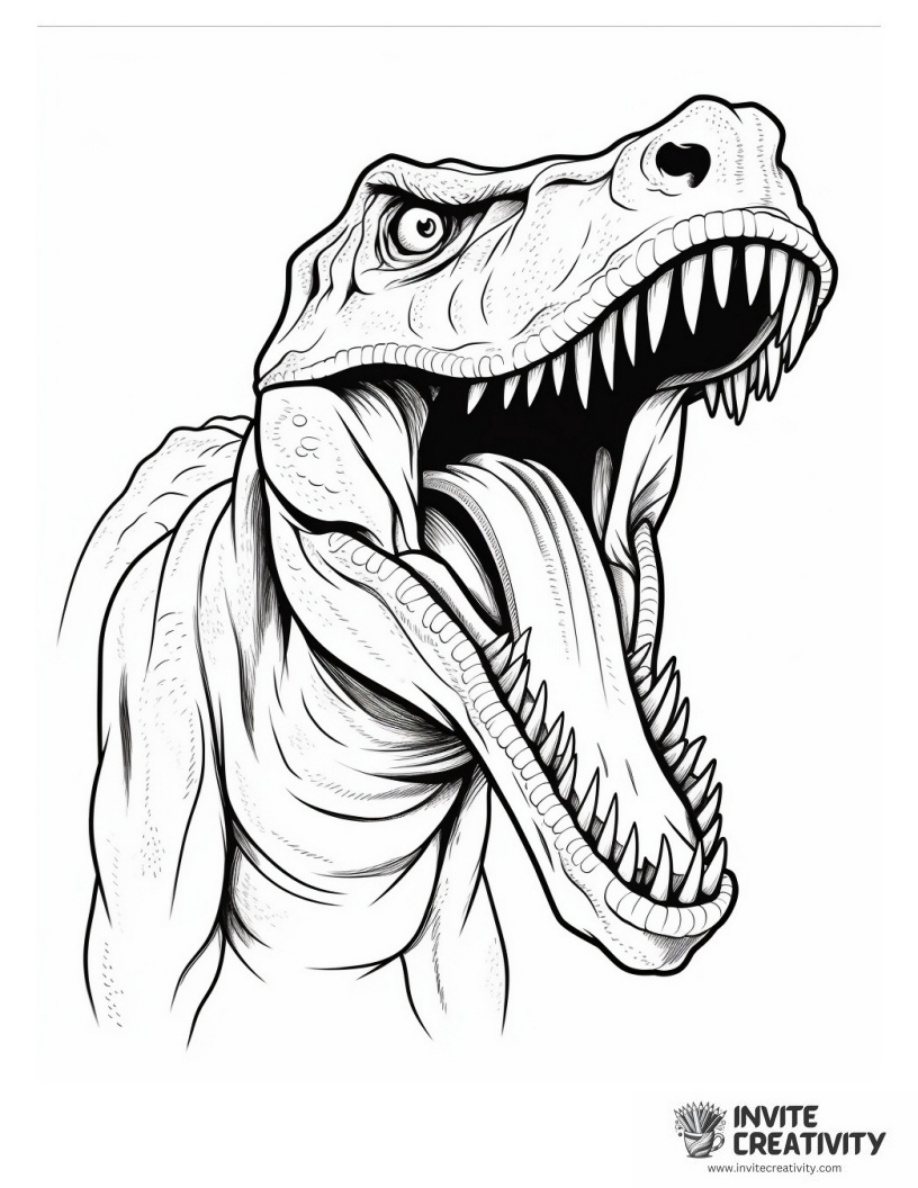 Tyrannosaurus Rex Angry