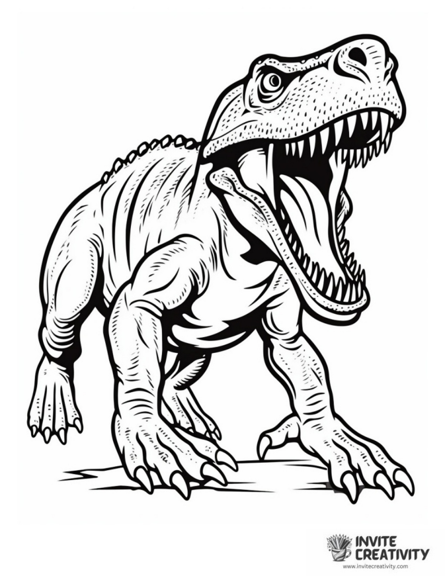 Tyrannosaurus Rex Angry