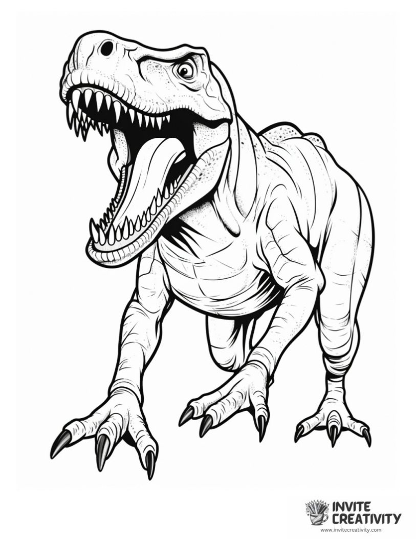 Dinosaurs Coloring Page Collection
