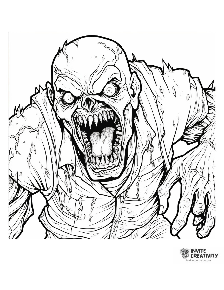 Very Detailed Zombie